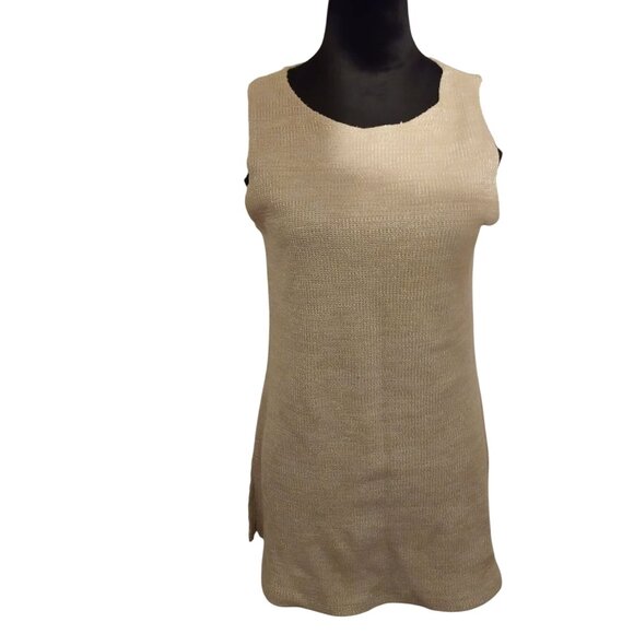 FASHION BUG SLEEVELESS RIBBED SWEATER VEST-SIZE: LARGE - Picture 1 of 6